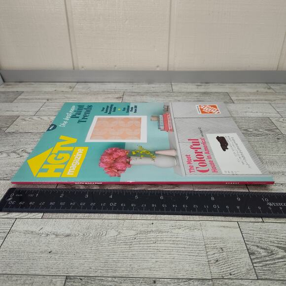 HGTV Magazine July August 2024 Paint Trends Decorating Guide Colorful UNREAD - Picture 8 of 11